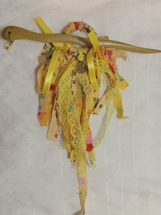 Valiumium Accessories - Round dreads or hair wrap/boho bun extension/Hair clip/Hair atebas & pic
